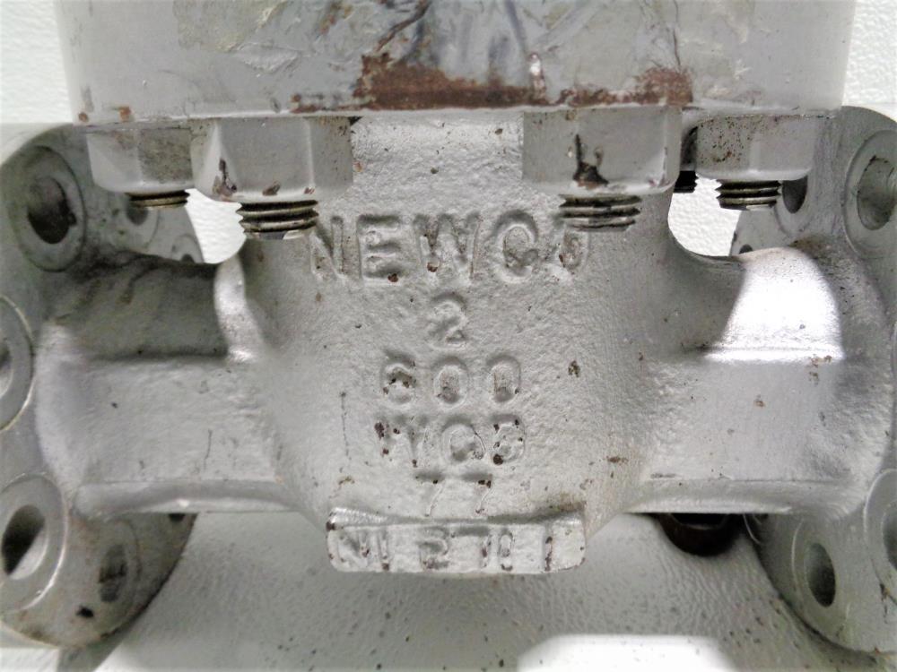 Newco 2" 600# RF WCB Gate Valve, Fig#: 16F-CB2